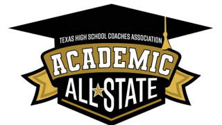  THSCA logo with graduation cap